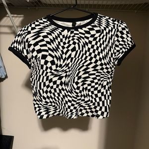 Divided Crop Top